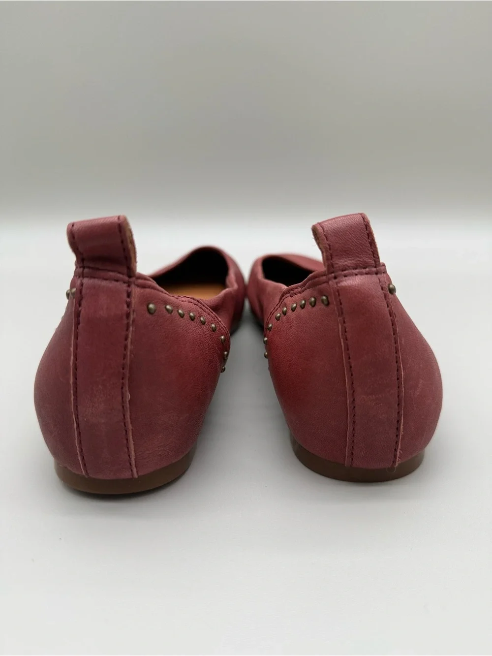 Lucky Brand Rose Ballet Flats with Stud Detail
